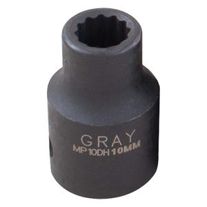 Socket - 1/2", 10 mm, 11 mm, 12 mm, 13 mm, 14 mm, 15 mm, 16 mm, 17 mm, 18 mm, 19 mm, 20 mm, 21 mm, 22 mm, 23 mm, 24 mm, 30 mm, 32 mm, 1", 12, Impact, Standard, 12 Point, 1", 1-1/2"