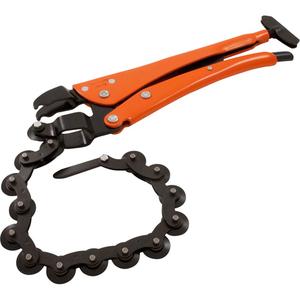 Locking Chain Pipe Cutter Pliers - 12-1/2", Omnium Grip, 4-1/2", 3", 2"