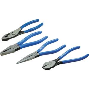 General Maintenance Plier Set - 4, 7-3/4" L x 7-1/2" W x 1-1/4" H, Limited Lifetime