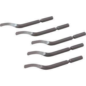 Deburring Blade Set - 5, 5" L x 2-1/2" W x 1/4" H