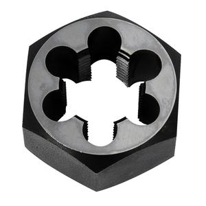 Hex Rethreading Die Nut - Chromium Steel/Carbon Steel, 3/4"-14, 2"/1", 13/16"