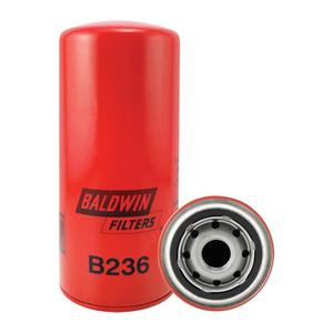 B236 Spin-On Full-Flow Lube Filter - 8-1/8", 3-11/16"