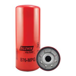 B76-MPG Maximum-Performance Spin-On Glass Lube Filter - 10-7/16", 4-1/4"