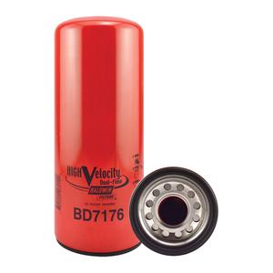 BD7176 High-Velocity Spin-On Dual-Flow Lube Filter - 11-5/8", 4-23/32"