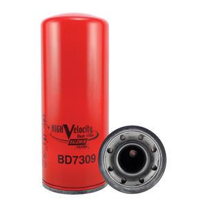 BD7309 High-Velocity Spin-On Dual-Flow Lube Filter - 11-13/32", 4-21/32"