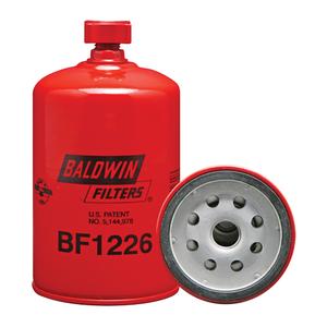 BF1226 Spin-On Fuel/Water Separator with Drain - 5-11/16", 3-1/32"