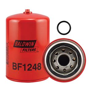 BF1248 Spin-On Fuel/Water Separator with Drain - 5-5/8", 3-11/16"