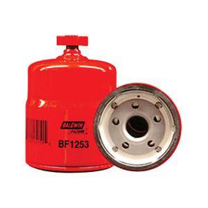BF1253 Spin-On Fuel/Water Separator with Drain - 5-7/32", 3-11/16"