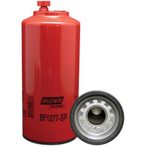 BF1277-SP Spin-On Fuel/Water Separator with Drain - 11-5/8", 4-21/32"
