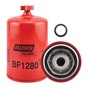 BF1280 Spin-On Fuel/Water Separator with Drain - 6-1/4", 3-11/16"