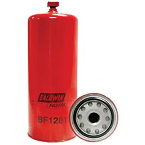 BF1281 Primary Spin-On Fuel Filter with Drain - 11-5/16", 4-9/32"