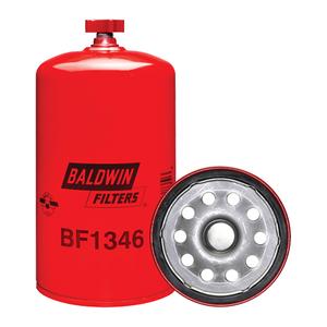 BF1346 Spin-On Fuel/Water Separator with Drain - 8-9/32", 4-1/4"