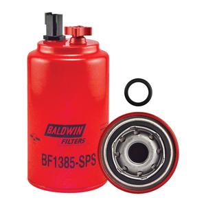BF1385-SPS Spin-On Fuel/Water Separator with Drain - 7-3/8", 3-11/16"