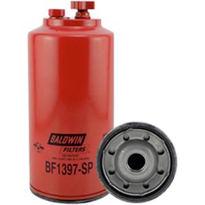 BF1397-SP Spin-On Fuel/Water Separator with Drain - 9-11/32", 4-1/4"