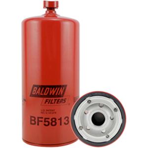 BF5813 Spin-On Primary Fuel/Water Separator with Drain - 8-13/16", 3-11/16"