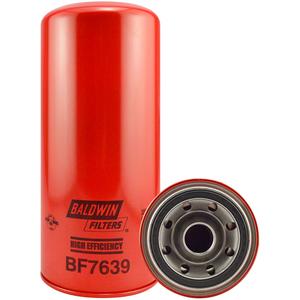 BF7639 High-Efficiency Spin-On Fuel Filter - 12-3/32", 5-3/8"