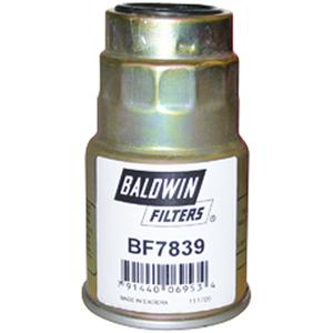 BF7839 Spin-On Wound Fuel Filter with Threaded Port - 4-25/32", 2-3/32"