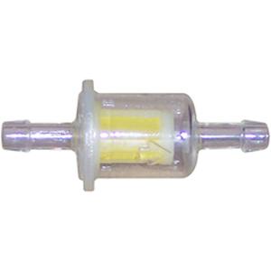 BF7843 In-Line Fuel Filter in Plastic Housing - 2-3/8", 3/4"