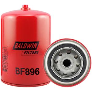 BF896 Spin-on Primary Fuel Filter with Drain - 5-21/32", 3-11/16"