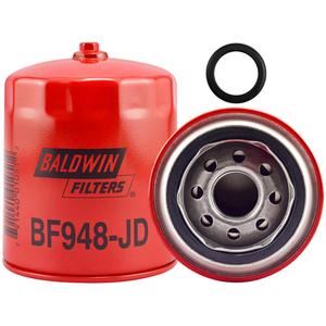 BF948-JD Spin-On Fuel Filter - 4-3/8", 3-11/16"