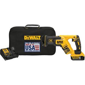 Max XR® Compact Brushless Reciprocating Saw Kit - 20 V, Lithium-Ion, 0-2900, 1-1/8", 14.5", 5 lbs.
