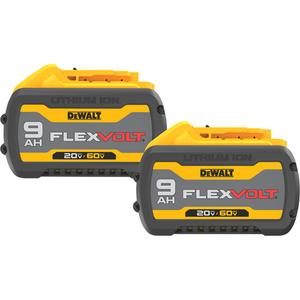 FlexVolt™ Batteries - 20 V/60 V, 9 A, Lithium-Ion