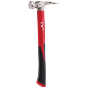 Smooth Face Hammer - 19 oz., Plain, Fibreglass, 15-1/4", limited lifetime