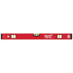Redstick™ Compact Level - Box, 2', 4', 6', Steel, 3, Non-Magnetic, limited lifetime