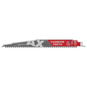 AX™ Sawzall® Blade - 9", 1", 0.05", 5, Carbide cutting