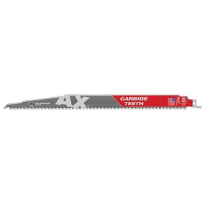 AX™ Sawzall® Blade - 12", 1", 0.05", 5, Carbide cutting