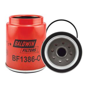 BF1386-O Fuel/Water Separator Spin-On with Open Port For Bowl - 5-3/16", 4-1/4", Mack, Volvo Engines, Trucks, 1"-14