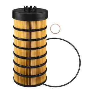 P7505 Lube Element - 10-7/16", 4-3/4", Freightliner Cascadia, Century Class S/T, Columbia, Coronado, Business Class M2, Sterling L-Line, L-Line 9500, Western Star 4900EX, 4900FA, 4900SA Trucks all with Detroit Diesel DD13