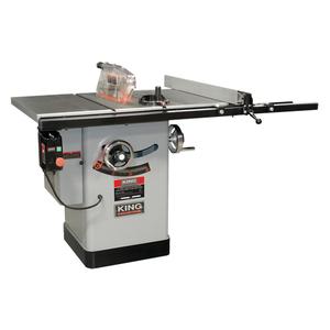Cabinet Table Saw with Riving Knife - 34-1/4", 40", 41", 230 V, 3850 RPM, 9.6 A, 30", 10", Left, 2-3/16"