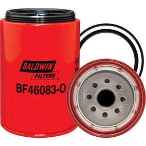 BF46083-O Spin-On Fuel/Water Separator with Open Port - 6-3/16", 4-1/2", Scania Trucks, Doosan Dump Trucks, JCB (J.C. Bamford) Generators, 1"-14