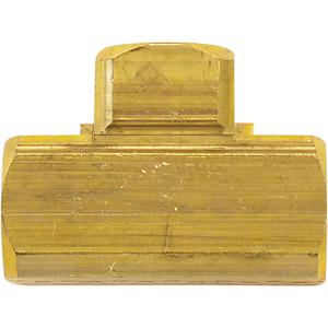 Female Pipe Tees - Brass, 1/4", 1/4" NPT (M)