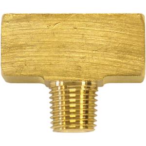 Female Pipe Tees - Brass, 1/2", 1/2" NPT (F)