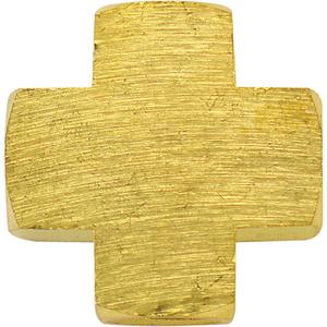 Cross - 1/4" NPT (F), Brass