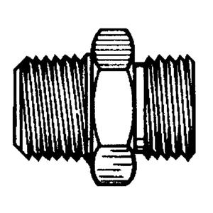 Reducer/Adapter Fitting - Brass, 1/4" x 1/8", 1/4" NPT (M) x 1/8" NPT (M), 150 PSI, '-40 to 71 °C, NPS