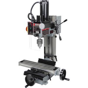 Mini Milling & Drilling Machine - 1/2", 2, 3-5/8"  W x 15-3/4" L, 18-3/4", 19-1/2", 30", 1-1/8", 5/8", 11-1/4", 7/16"