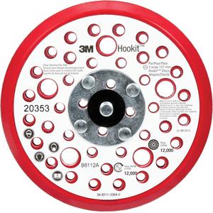 Sanding Low-Profile Disc Pad - 5", 5/16"-24, 3M™ Hookit™ Discs, 44