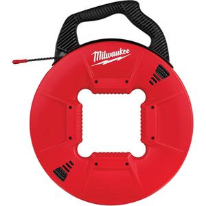 Fish Tape with Non-Conductive Tip - 200', Plastic, 17.25", 21.75"