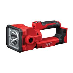 M18™ Search Light - LED, 1250, 7, Plastic, Rechargeable, Red, Not Included, 18 V, 1,250 Lumens/4 hrs., 1,000 Lumens/4 hrs., 600 Lumens/7 hrs.