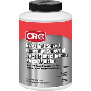 Nickel Anti-Seize Lubricating Compound - 226 g, Brush Top Can, 425°F (218°C)