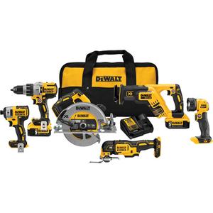 Max XR® Cordless 6-Tool Combo Kit - 20 V, Lithium-Ion