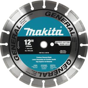 General Purpose Segmented Diamond Blade - 12", 1"