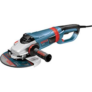 High Performance Large Angle Grinder - 9", 120 V, 15 A, 6500, 5/8 - 11 UNC