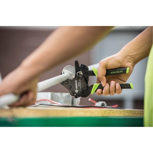 Quick-Release Ratcheting PVC Cutter - 1-5/8", 9" - Image 3