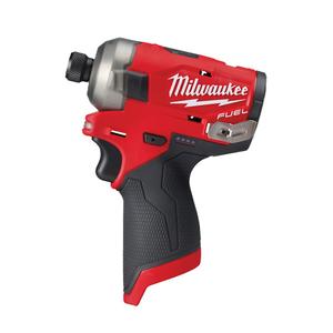 M12 Fuel™ Surge™ Hex Hydraulic Driver (Tool Only) - 12 V, 1/4", Lithium-Ion, 0-3200, 450 in-lbs, 0-3400, 5.2"