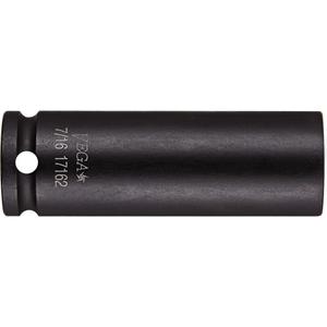 Socket - 1/4", 7 mm, 50 mm, 6, Impact, Deep, Tapered