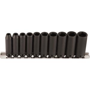 Long Socket Set - 1/4", Impact, Deep, 10, 6